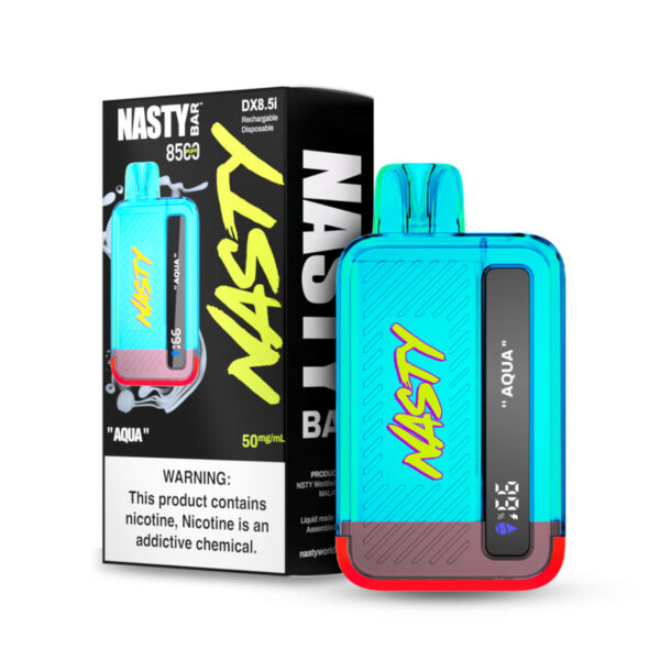 Nasty Bar DX8.5i 8500 Puff Disposable Aqua