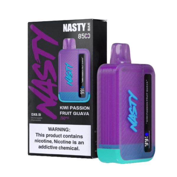 Nasty Bar DX8.5i 8500 Puff Disposable Kiwi Passiionfruit Guava