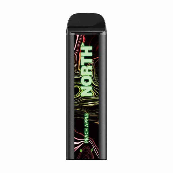 North 5000 Puff Disposable Night Edition - Peach Apple