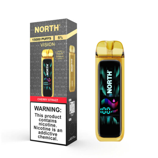 North Vision 15000 Puff Disposable Habibi Edition - Cherry Strazz