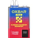 OXBAR Magic Maze Pro 10K Puff Disposable Blueberry Strawberry Dragonfruit