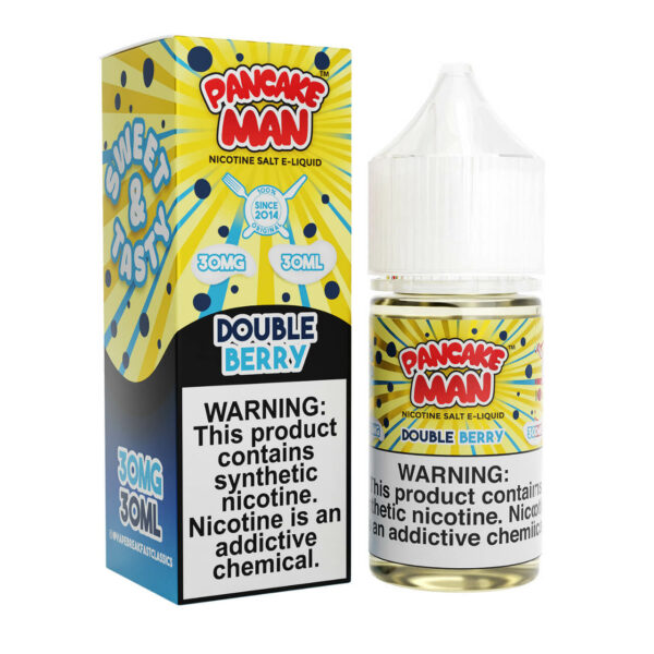 Pancake Man Salts Double Berry 30ml E Juice