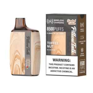 Pillow Talk 8500 Puff Wireless Charging Disposable Toffee Nut