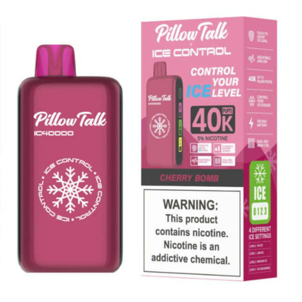 Pillow Talk Ice Control IC40000 Puff Disposable Cherry Bomb