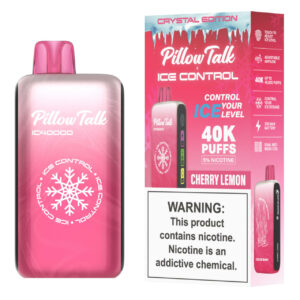 Pillow Talk Ice Control IC40000 Puff Disposable Crystal Edition - Cherry Lemon