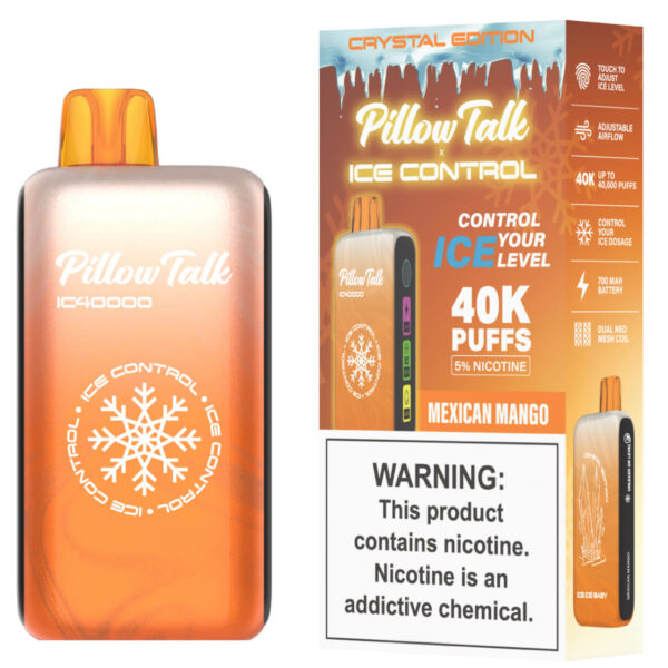 Pillow Talk Ice Control IC40000 Puff Disposable Crystal Edition - Mexican Mango