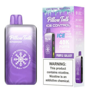 Pillow Talk Ice Control IC40000 Puff Disposable Crystal Edition - Purple Galaxy