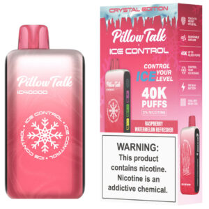 Pillow Talk Ice Control IC40000 Puff Disposable Crystal Edition - Raspberry Watermelon Refresher