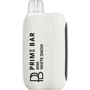 Prime Bar 8000 Puff Disposable White Snow