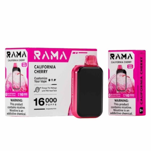 RAMA 16000 Puff Disposable-California Cherry