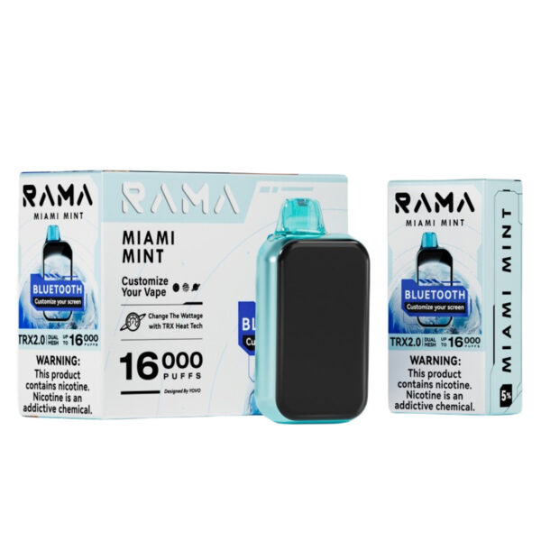 RAMA 16000 Puff Disposable Miami Mint