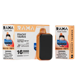 RAMA 16000 Puff Disposable Peach Taurus