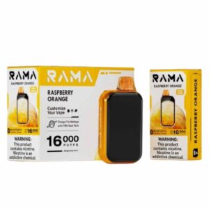 RAMA 16000 Puff Disposable-Raspberry Orange