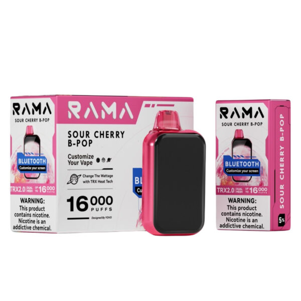 RAMA 16000 Puff Disposable Sour Cherry B-Pop