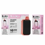 RAMA 16000 Puff Disposable-Strawberry Banana