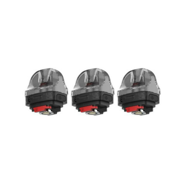 SMOK NORD GT Empty Replacement Pod Cartridge - 3PK Transparent Black