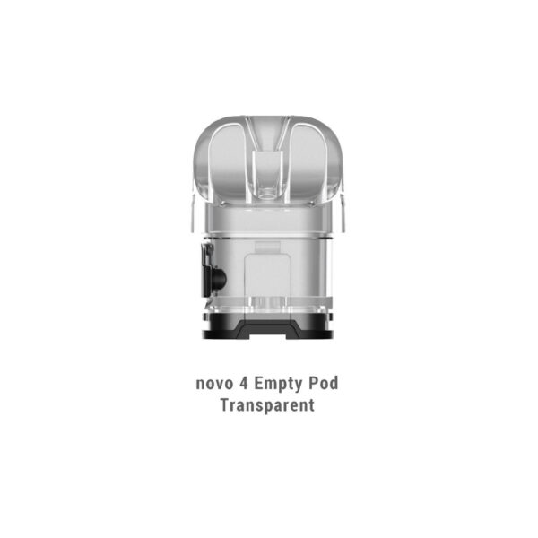 SMOK NOVO 4 Empty Replacement Pod Cartridge - 3PK Transparent