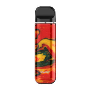 SMOK Novo 2 Kit Red Yellow Resin Streak