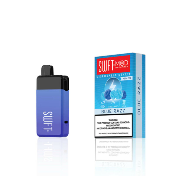 SWFT MOD 5000 Puff 50MG Disposable Blue Razz