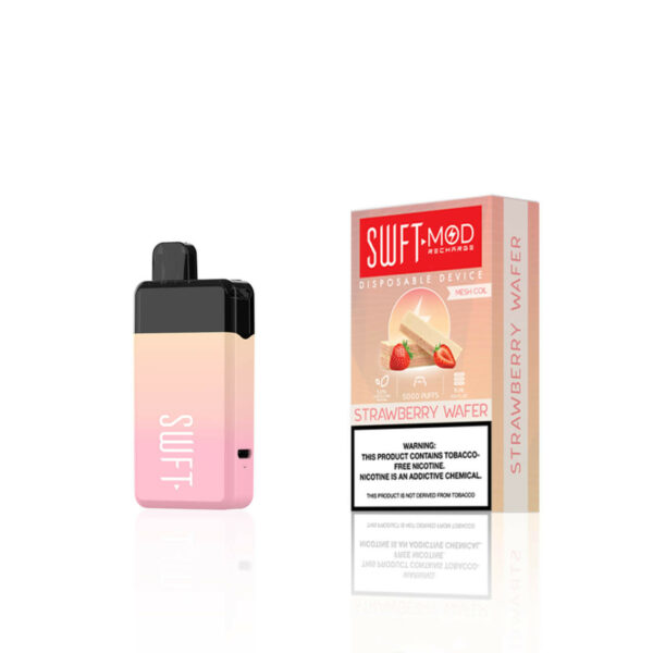 SWFT MOD 5000 Puff 50MG Disposable Strawberry Wafer