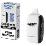 Sofi Surge Zero Nicotine 25,000 Puff Disposable White Gummy ice