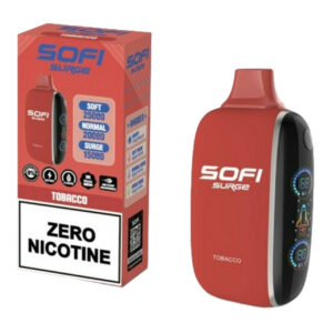 Sofi Surge Zero Nicotine 25,000 Puff Disposable tobacco