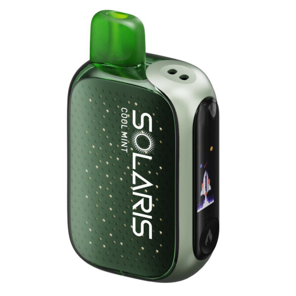 Solaris 25000 Puff Solar Charging Disposable Cool Mint