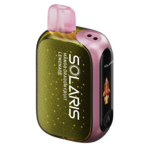 Solaris 25000 Puff Solar Charging Disposable MANGO DRAGONFRUIT