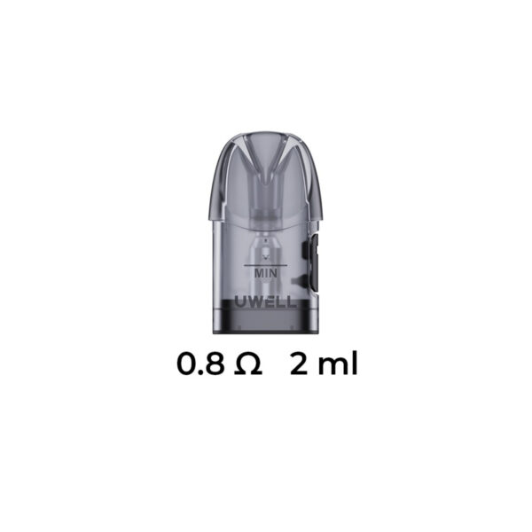 Uwell Caliburn A3S Replacement Pod Cartridge - 4PK 0.8OHM