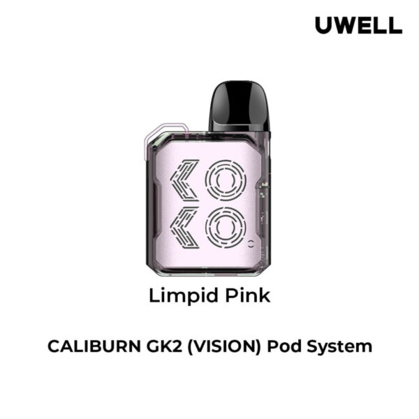 Uwell Caliburn GK2 Vision Kit Limpid-Pink