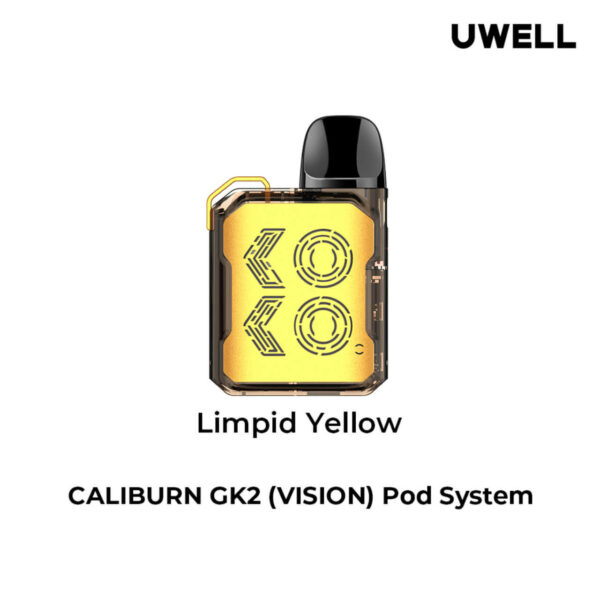 Uwell Caliburn GK2 Vision Kit Limpid-Yellow