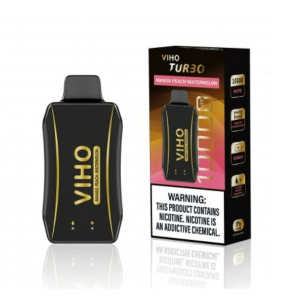 VIHO TURBO 10000 Puff Disposable Mango Peach Watermelon