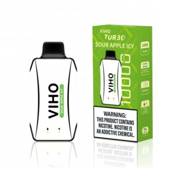 VIHO TURBO 10000 Puff Disposable Sour Apple Ice