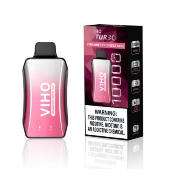 VIHO TURBO 10000 Puff Disposable Strawberry Cheesecake