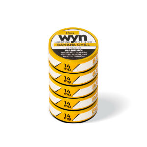 WYN Nicotine Pouches 5PK-Banana chill 14mg