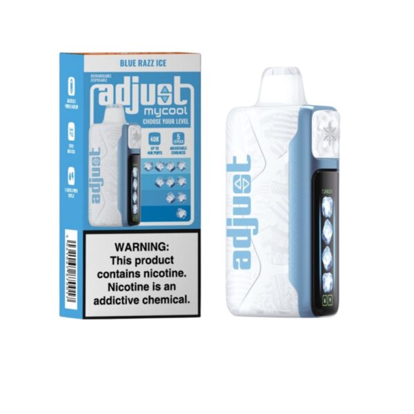 Adjust MyCool 40K Disposable Blue Razz Ice