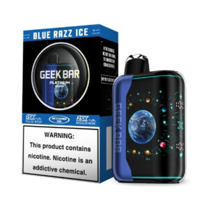 Geek Vape Pulse X Platinum Edition 25,000 Puff Disposable Blue Razz Ice