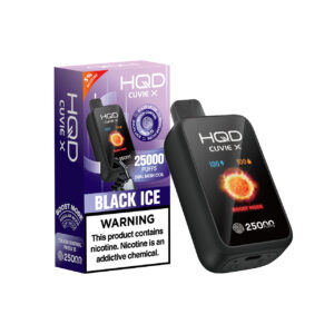 HQD Cuvie X 25000 Puff Disposable Black-Ice