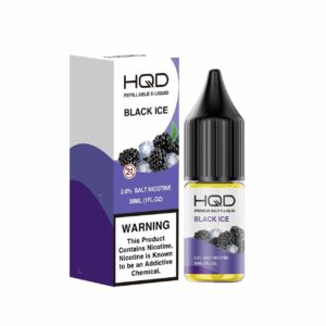 HQD Premium Salt Black Ice 30ml E-Juice