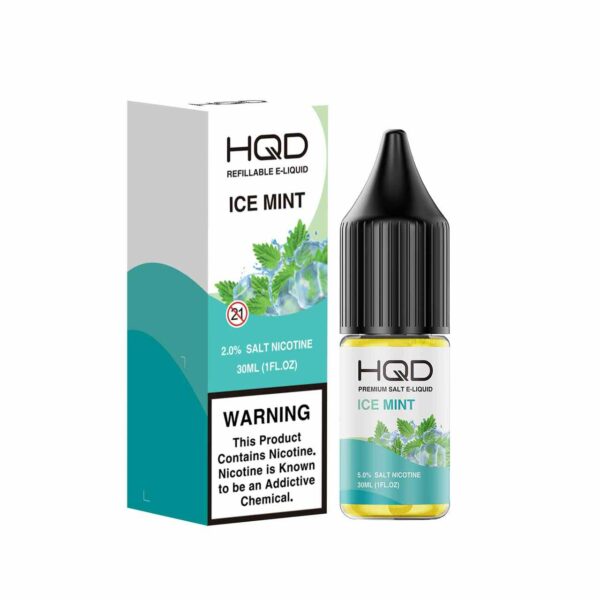 HQD Premium Salt Ice Mint 30ml E-Juice