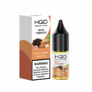 HQD Premium Salt Nuts Tobacco 30ml E-Juice