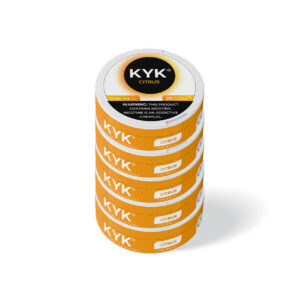 KYK Nicotine Pouches - 5PK Citrus 7MG