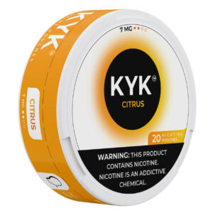 KYK Nicotine Pouches – 5PK citrus