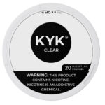 KYK Nicotine Pouches – 5PK clear