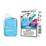 OXBAR x Alphaa Wave Mini 2200 Puff Disposable Clear