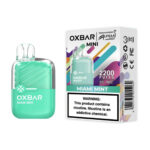 OXBAR x Alphaa Wave Mini 2200 Puff Disposable Miami Mint