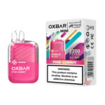 OXBAR x Alphaa Wave Mini 2200 Puff Disposable Pink Gummy