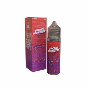 Pod Monster Cranberry Grape Salt 60ml E-Juice 0mg