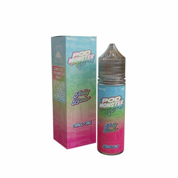 Pod Monster Jelly Bear Salt 60ml E-Juice 0mg