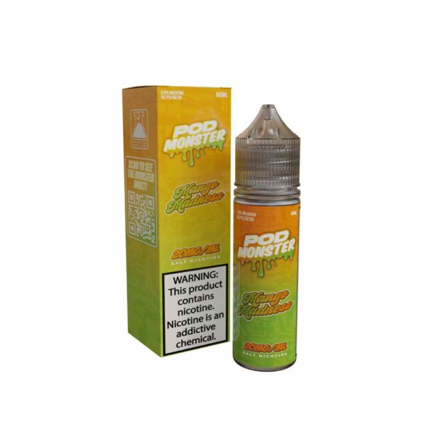 Pod Monster Mango Madness Salt 60ml E-Juice 20mg